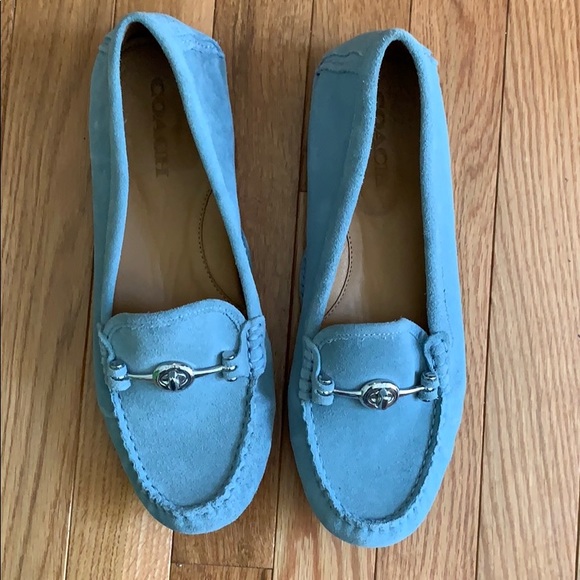 Coach Shoes - Coach Suede Loafers